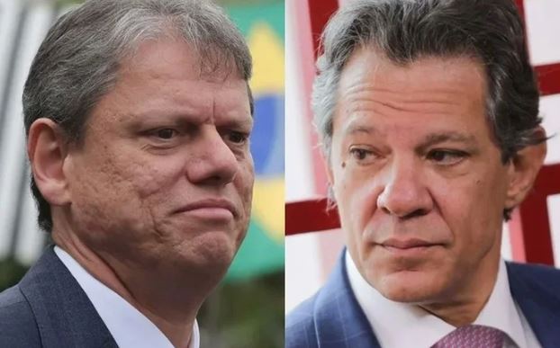 “Baixa essa bola” e “decoreba”: debate de SP ferve com duelo direto Entre Tarcísio e Haddad