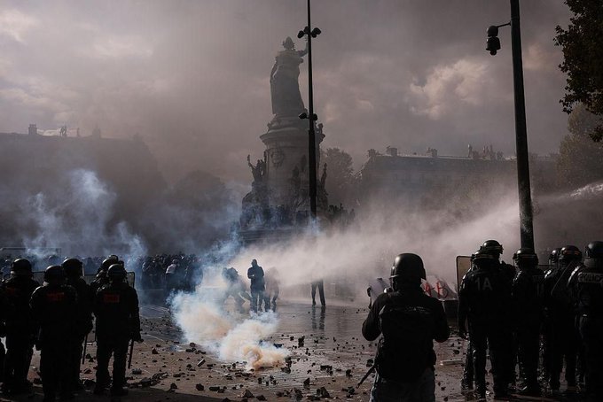 Europa enfrenta fim de semana de tensão com protestos, espiral de violência e prisões em massa