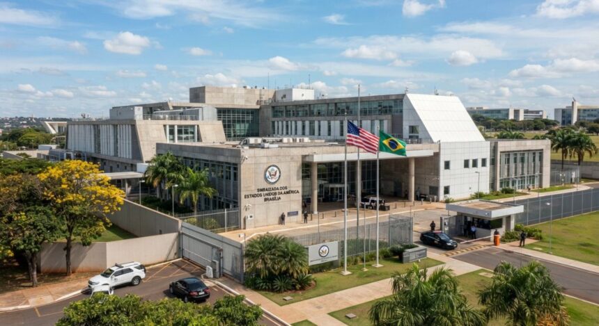 Polícia Federal cumpre mandados em investigação sobre plano contra Embaixada dos Estados Unidos no Brasil