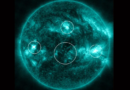 Em evento raro, 4 grandes explosões solares ocorrem no Sol simultaneamente em direção à Terra