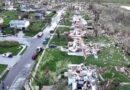 Imagens de drone mostra a extensão de danos nos EUA, após os tornados mais violentos em 50 anos