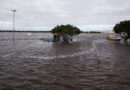 Cidade de Pelotas no RS em alerta à medida que o nível da Lagoa dos Patos permanece subindo