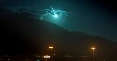 Um clarão brilhante foi visto no céu da Ucrânia: a noite se transformou em dia; veja vídeo