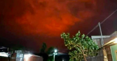 Céu fica vermelho como sangue em Chiapas no México e assusta moradores