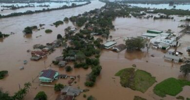 Chuvas no RS: risco de inundações e deslizamentos neste sábado