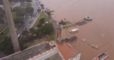 Bairro de Porto Alegre é evacuado, após aumento do nível do Guaíba