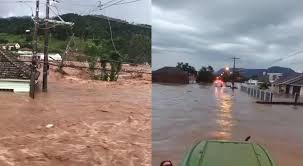Fortes chuvas no Rio Grande do Sul mortos sobe para 10 e afetam mais de 100 cidades