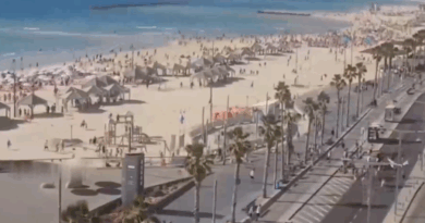 Míssil provoca pânico em praia de Tel Aviv e dispara sirenes no centro de Israel; veja vídeo