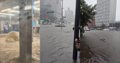 Chuvas torrenciais castigam Nova Jersey e inundam Nova York, e provocam transtornos generalizados; vídeos
