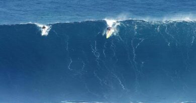 Ciclone pode ter gerado a maior onda já surfada no Brasil, com 15 metros, em Santa Catarina