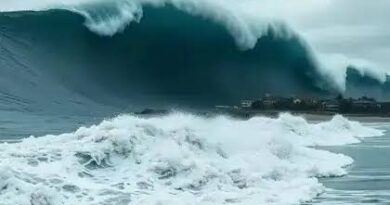 Satélite da NASA revela raro tsunami no Oceano Pacífico após megaterremoto de 8,8 na costa da Rússia