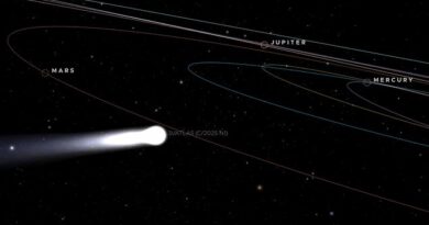 Objeto interestelar enigmático que intriga a ciência é flagrado perto de Marte em imagens incríveis