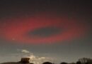 Misterioso anel de luz gigante com traços de OVNI aparece no céu da Italia