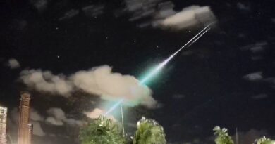 Meteoro de alta magnitude foi observado sobre o céu do Rio Grande do Sul na fronteira do Uruguai