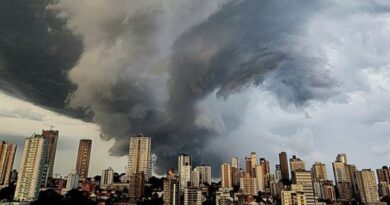 Temporais severos e ventos de 100 km/h ameaçam o Rio Grande do Sul em plena semana do Natal