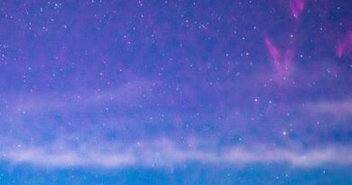 Céu de Umuarama no Paraná se transforma com o surgimento raro de sprites avermelhados