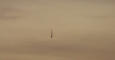 Objeto inexplicável é avistado por 15 minutos antes de sumir no mar da Ásia