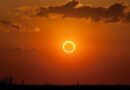 Eclipse solar forma anel de fogo e cria moldura de luz visível em três continentes em fevereiro