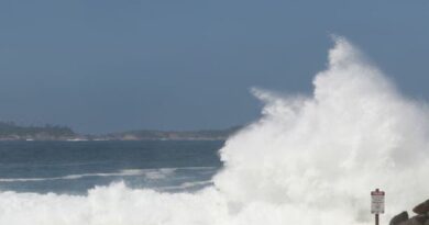 Frente fria com ciclone na costa brasileira traz temporais, rajadas de vento e derruba termômetros em 7 estados