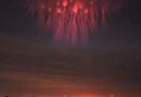 Sprites vermelhos no céu chamam a atenção de moradores em diversas cidades na Espanha; vídeos