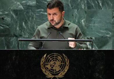 Na ONU, Zelensky expõe planos de Putin para expandir a guerra na Europa Na ONU, Zelensky expõe planos de Putin para expandir a guerra na Europa